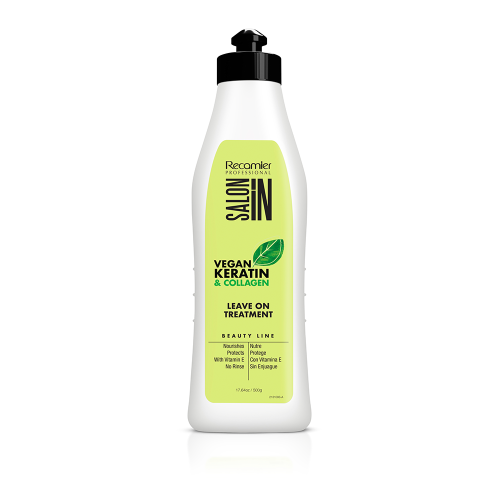 VEGAN KERATIN / COLLAGEN LEAVE ON TREATMENT 500ML - 043464 SALON IN