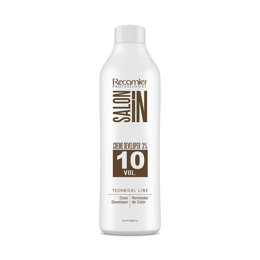 REVELADOR (DEVELOPER CREME) 3% VOL.10 900ML - 044492 SALON IN