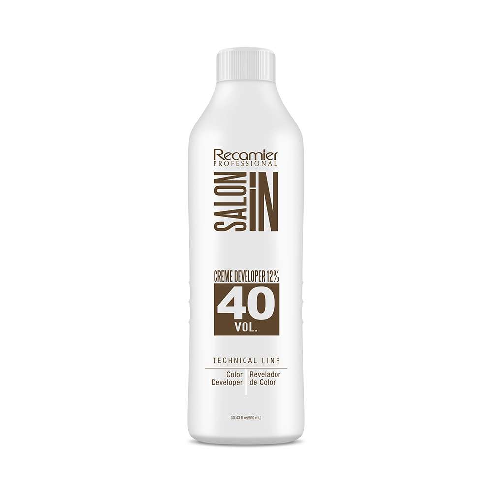 REVELADOR (DEVELOPER CREME) 12% VOL.40 900ML - 044522 SALON IN