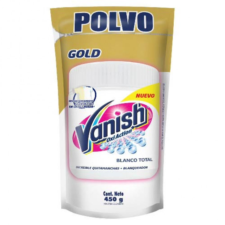 QUITAMANCHAS POLVO BLANCO DOYPACK 450G - 214832 VANISH