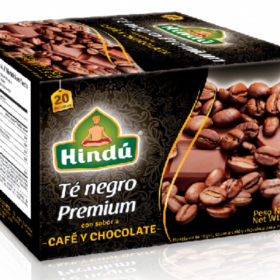 TE NEGRO PREMIUM CAFE Y CHOCOLATE 20/SOB - 14060 HINDU