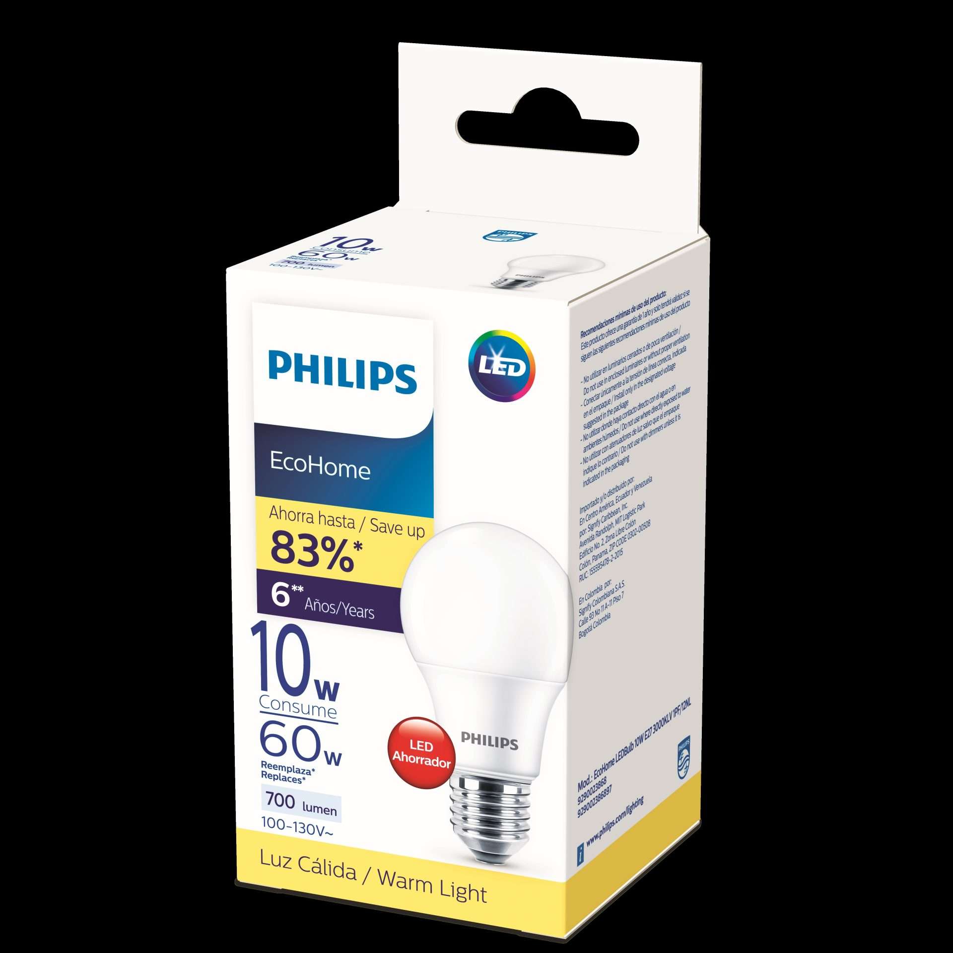 FOCO EH LED 10W 3000K 1PK - 765477 PHILIPS