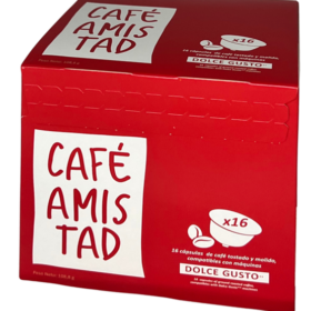 CAFÉ CAPSULA 6.8G (COMPATIBLE DOLCE GUSTO) - 290242 AMISTAD