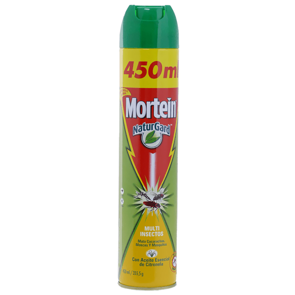 INSECTISIDA MULTINSECTO CITRONELLA 450ML - 665127 MORTEIN