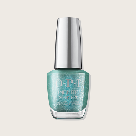 HRP18 TEALING FESTIVE 15ML - OPI INFINITIVE SHINE - LARGA DURACION